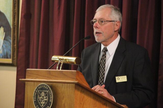 Dr. McLean at 40th Anniversary On Campus Celebration