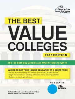 The Princeton Review Best Value Colleges 2013