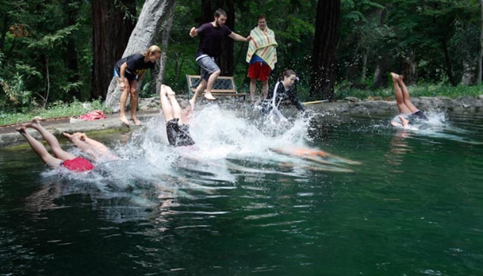 Senior Pond Jumping 2015