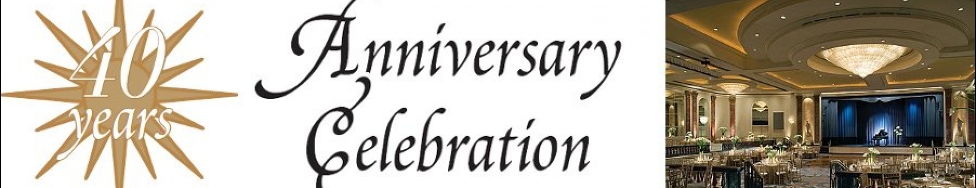40th Anniversary Gala September 17