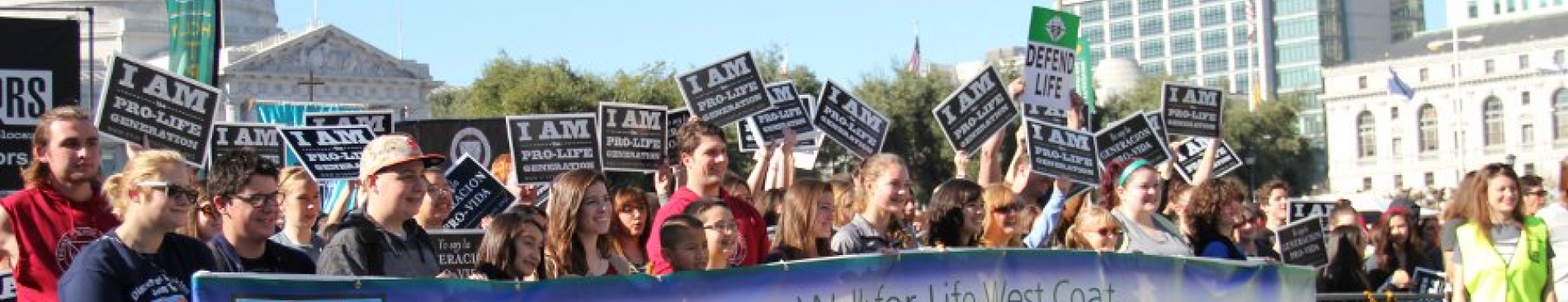 Slideshows: Students Lead the Way at Walk for Life 2015