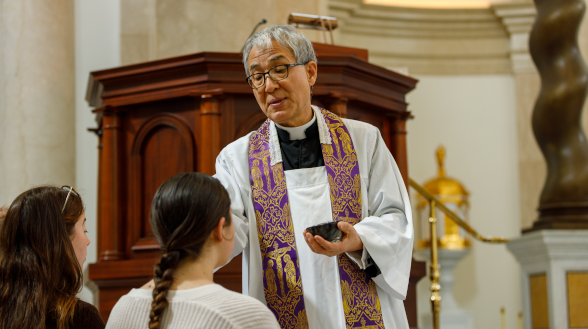 You Are Dust Ash Wednesday on Two Campuses Thomas Aquinas College