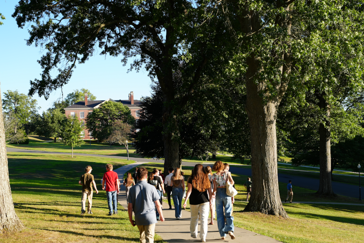 Students on the 2025 New England High School Summer Program