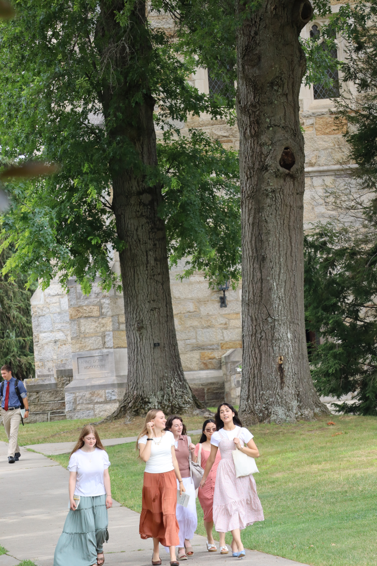 Students on the 2025 New England High School Summer Program