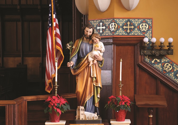 Chapel Statuary & Iconography Celebrate Church Triumphant