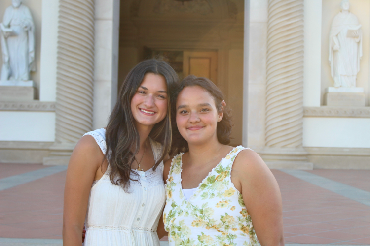 Abby and Madeleine