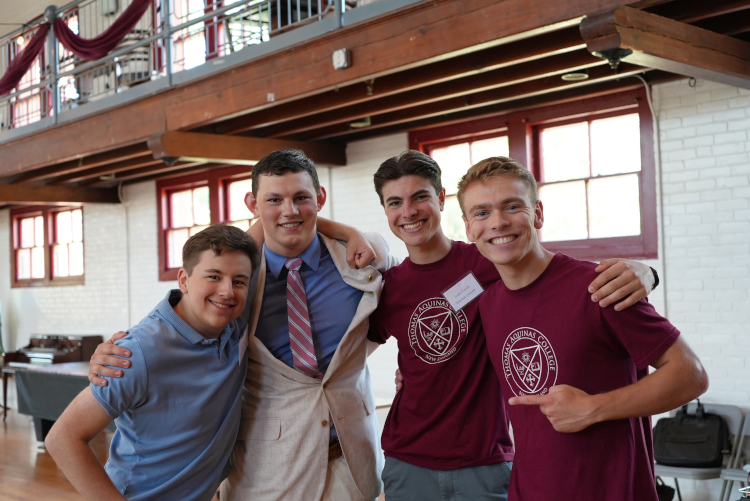 Students on the 2025 New England High School Summer Program
