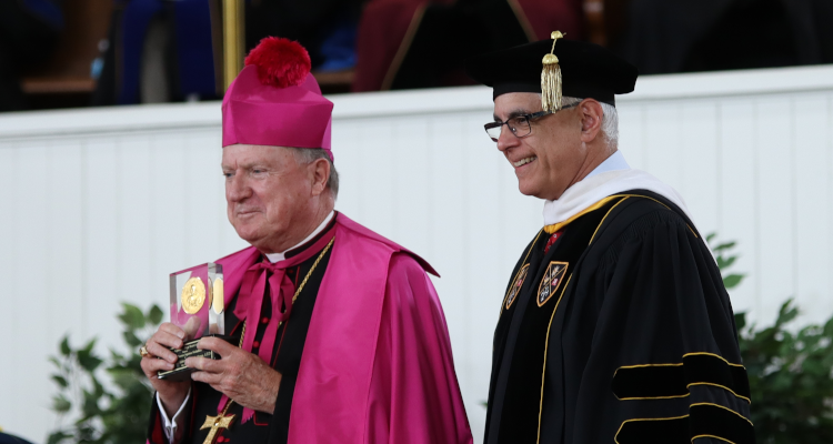 Bishop McManus and Scott Turicchi