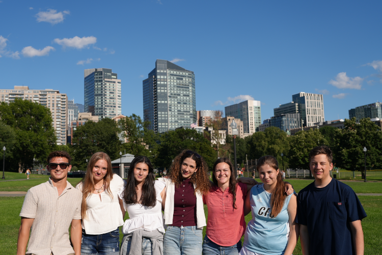 Summer Program students in Boston