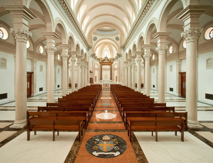 Interior, Our Lady of the Most Holy Trinity Chapel