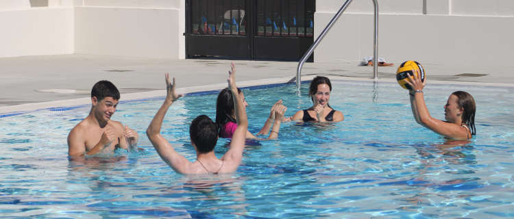 Water polo in the CA pool