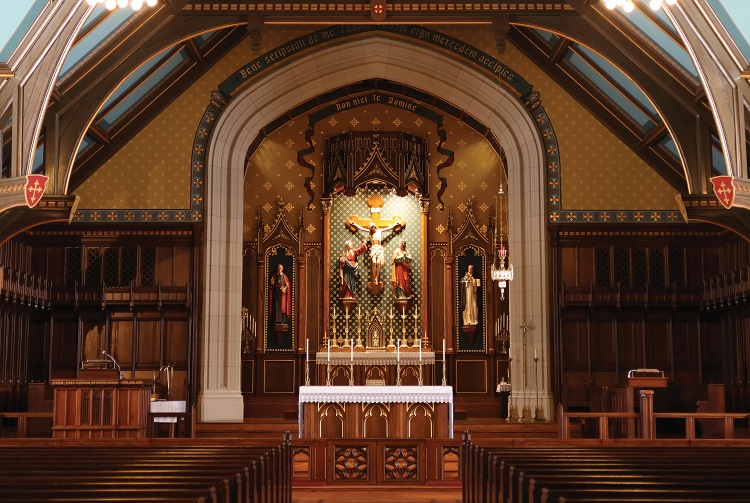 Chapel Statuary & Iconography Celebrate Church Triumphant