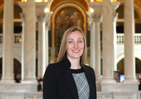 Daina Andries (’09), photo: Donna Sokol, Library of Congress