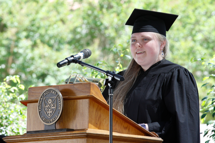 Felicity Seeley, Commencement 2014