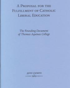 The Founding and Governing document of Thomas Aquinas College