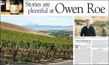 Featured story about David O’Reilly (’87) in Good Fruit Grower magazine