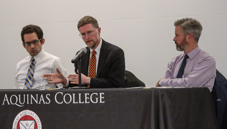 Tutors Dr. Daniel Gutschke, Dr. Sean Cunningham, and Dr. Patrick Gardner