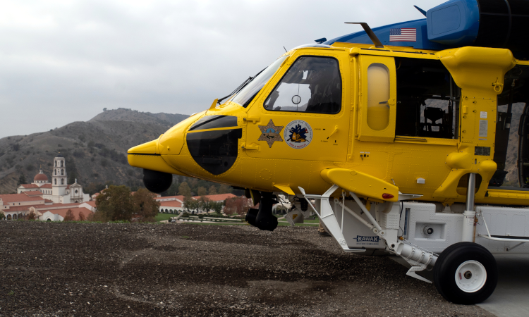 Helicopter at TAC