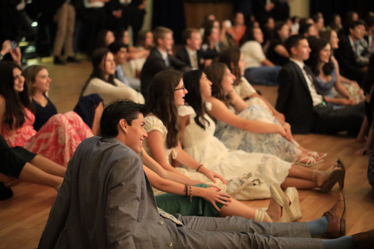 Audience at entertainment