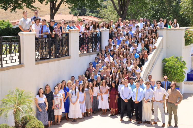 Students on the 2204 California High School Summer Program