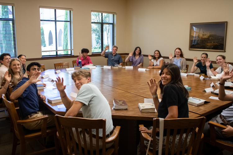 Students on the High School Summer Program