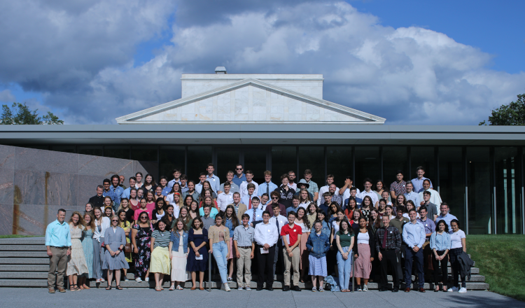 Group photo at the Clark