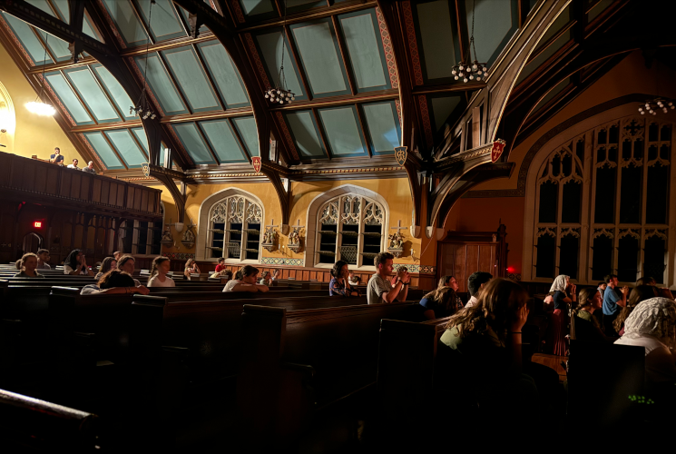 Mass in Our Mother of Perpetual Help Chapel
