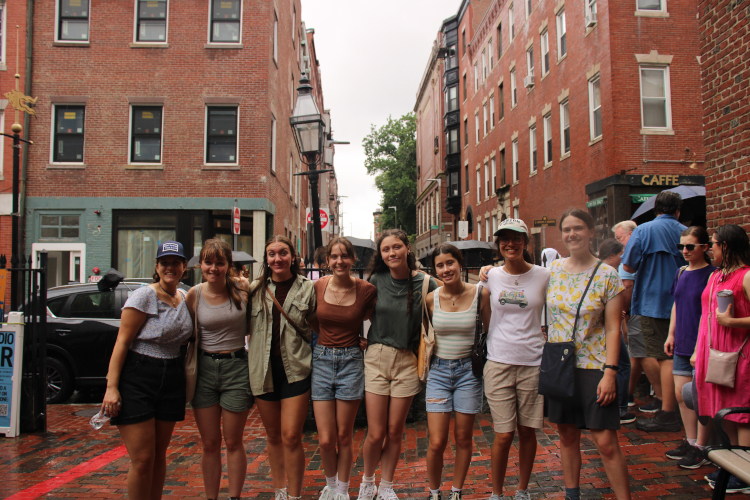 Students in Boston