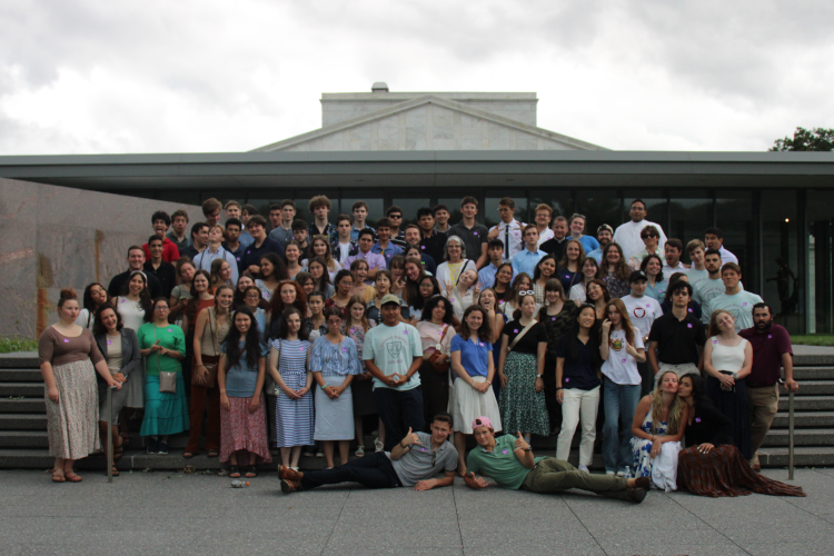Students at the Clark
