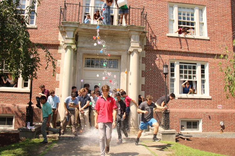 Water-balloon fight!