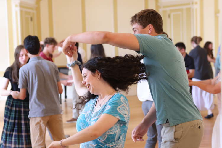 Dancing in the afternoon