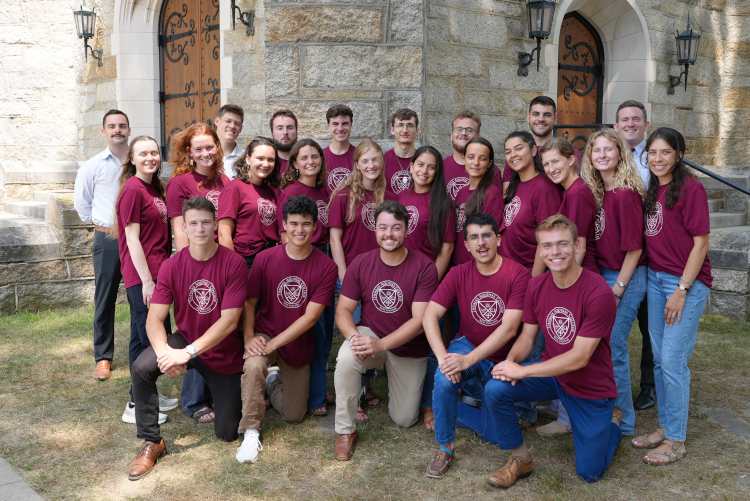 The Admissions and prefect team