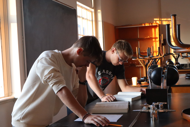Students at the Summer Program