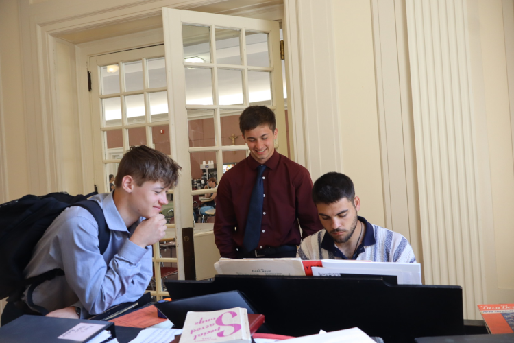Students at the Summer Program