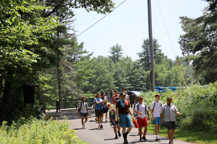 Students at the Summer Program