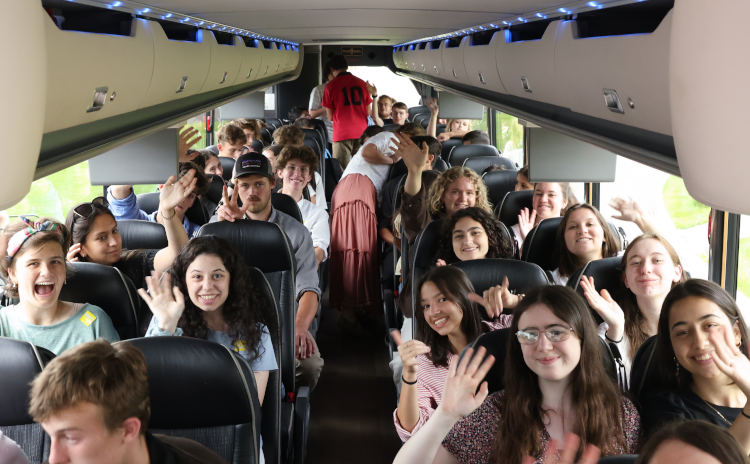On the bus