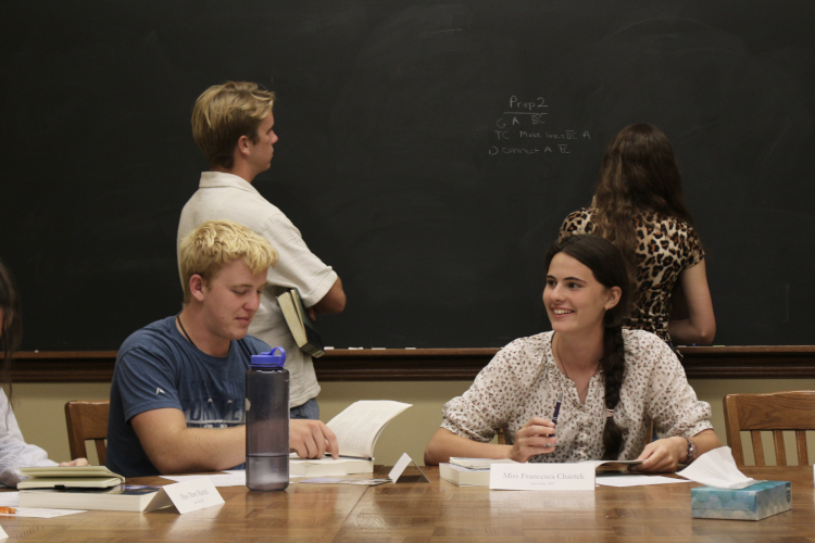 Students at the Summer Program