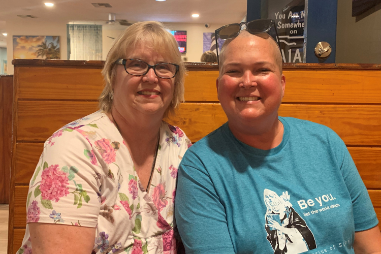 Mother and daughter: Loree and Jen