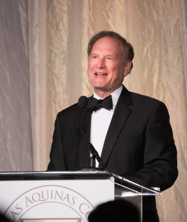 United States Supreme Court Justice Samuel Alito delivers the keynote address at the 50th Anniversary Gala