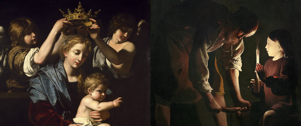 Images of Blessed Mother and St. Joseph with Jesus