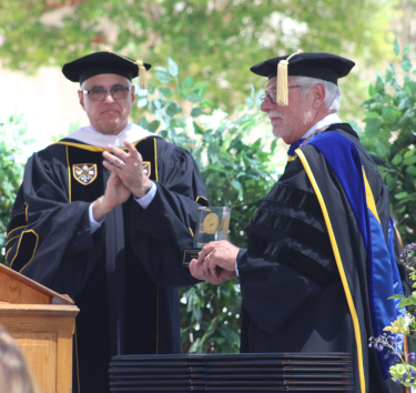 Mr. Turicchi and President Michael F. McLean