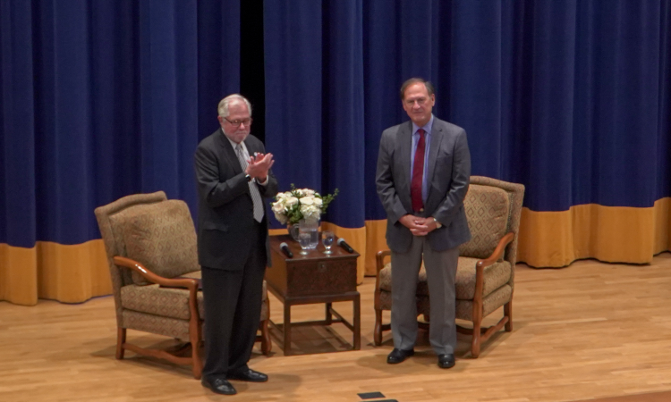 President McLean and Justice Alito