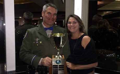 Officer Rex (’90) and Serena (Grimm ’87) Mohun