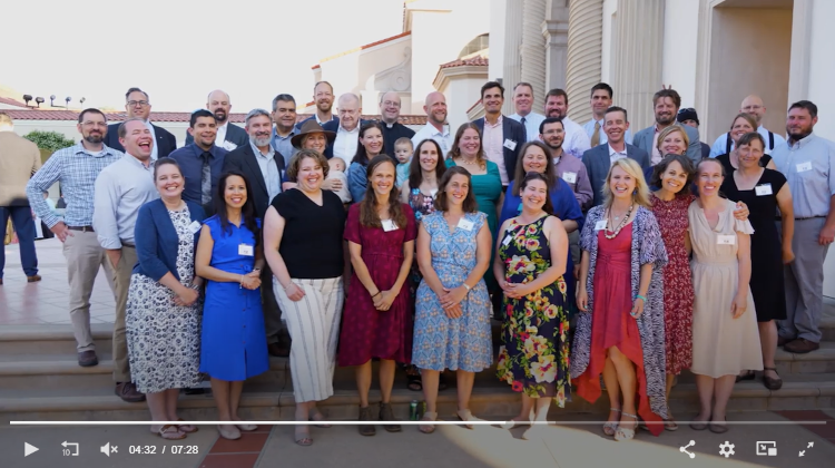 Members of the Class of 2003 at their 20th Reunion