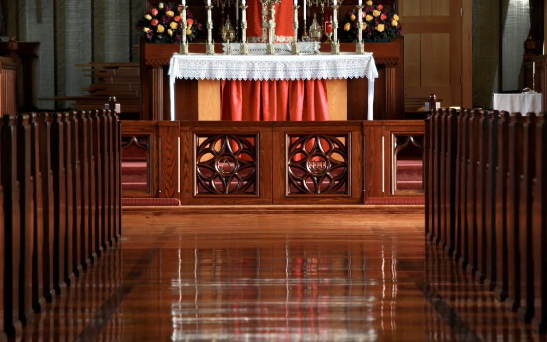 Our Mother of Perpetual Help Chapel altar gate