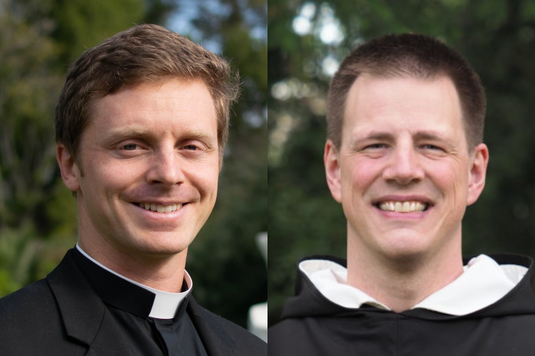 Rev. Mr. Michael Masteller (’13) and Br. John Winkowitsch, O.P. (’04)