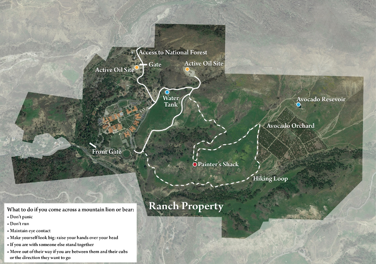 Map of ranch property (click to enlarge)
