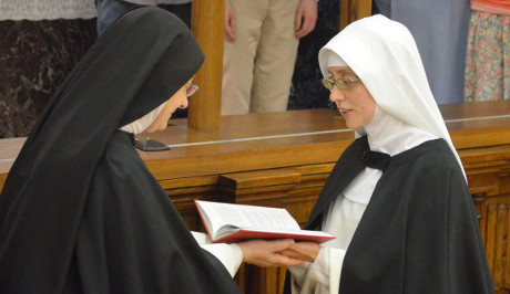 First Profession for Sr. Maria Johanna (Barrett ’14)
