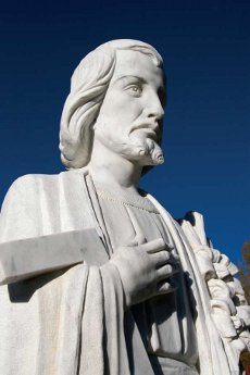 Statue of St. Joseph, a gift of Dr. and Mrs. Ronald P. McArthur