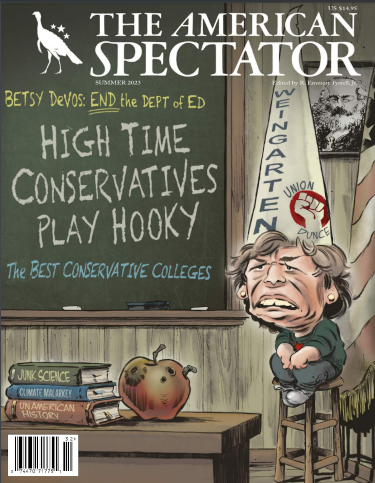 Cover of Americam Spectator Summer 2023 issue